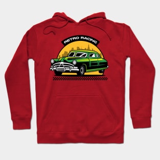 Retro Racing Badge Hoodie